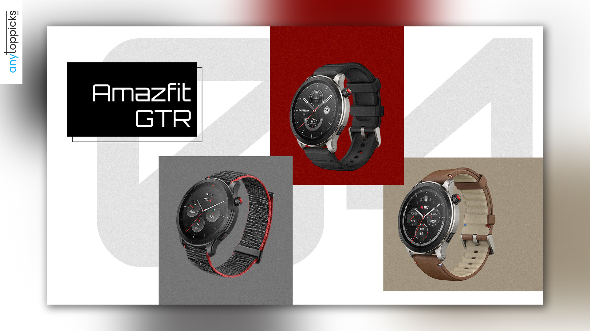 Design Architecture of the amazfit gtr 4