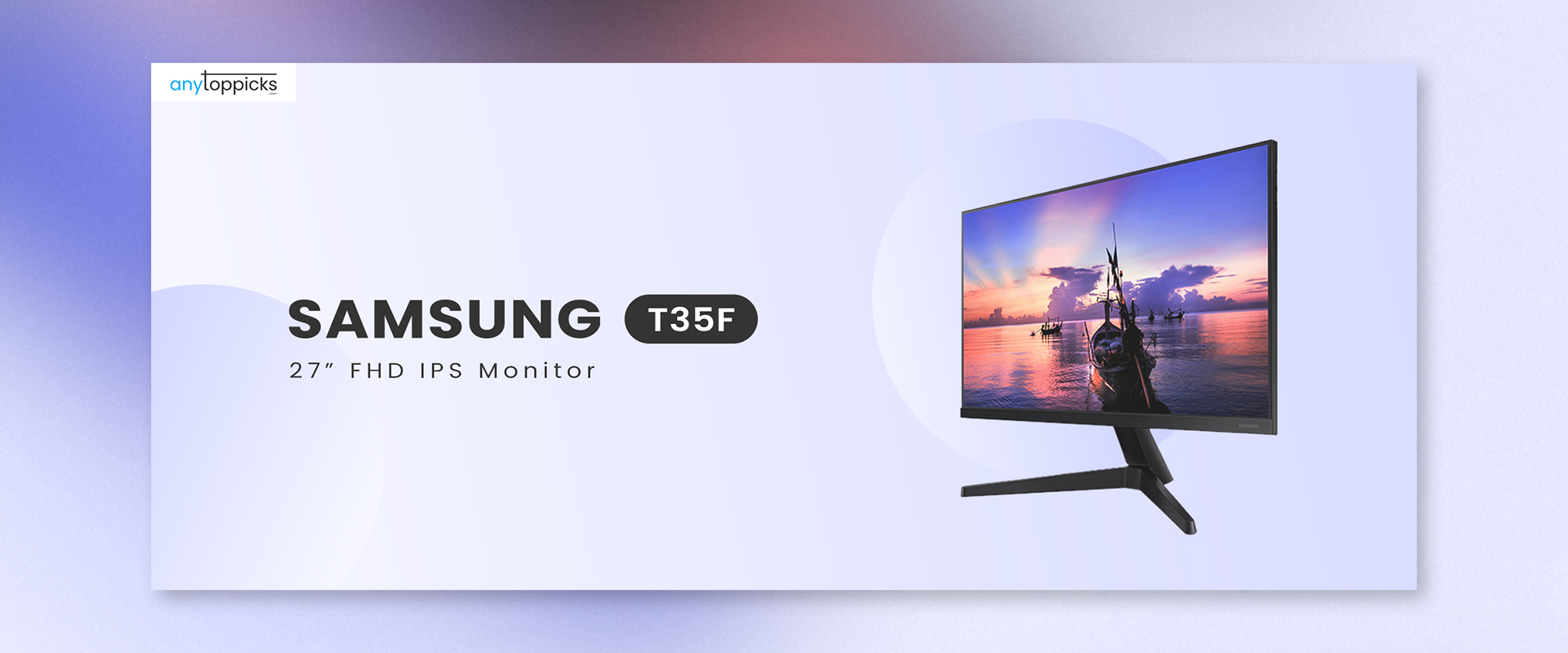 Samsung T35F 27 inch computer monitor