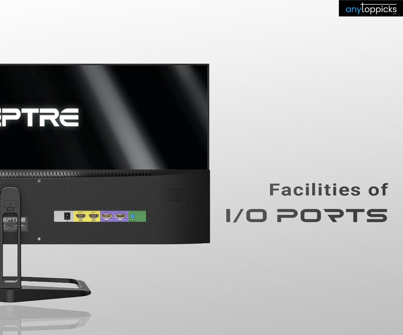 30 inch gaming monitor Facilities of I/O Ports 