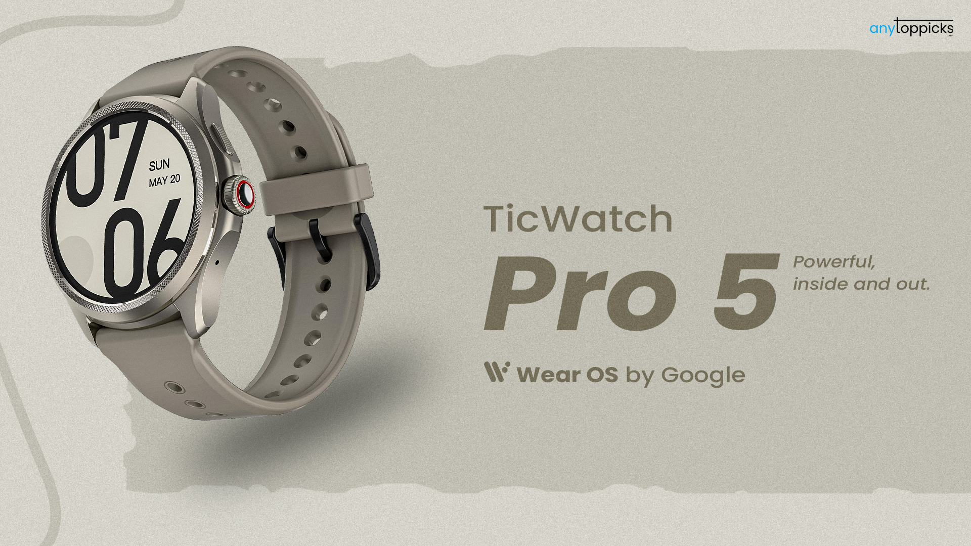 Sorry Samsung and Google, it's the era of Mobvoi TicWatch Pro 5.