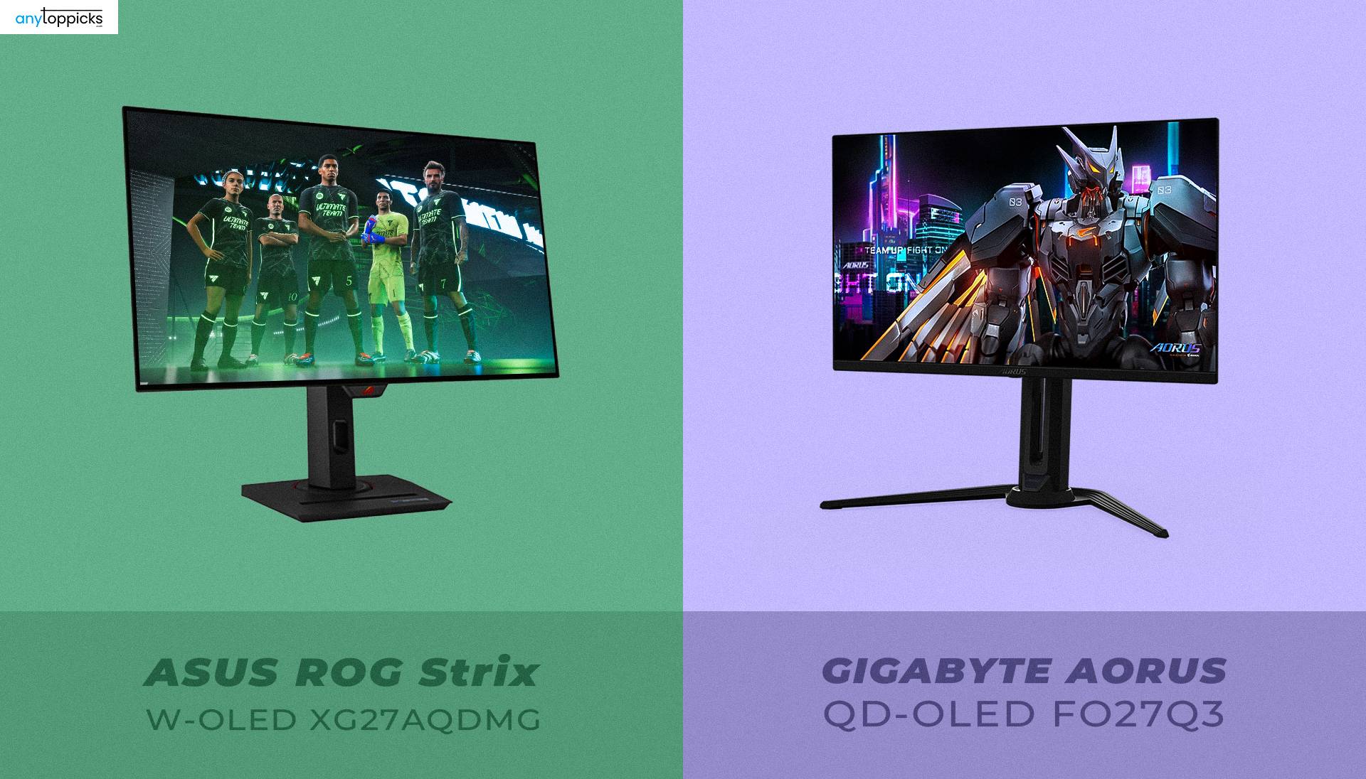 Ultimate 2K Gaming Monitor in a thrilling head-to-head clash.