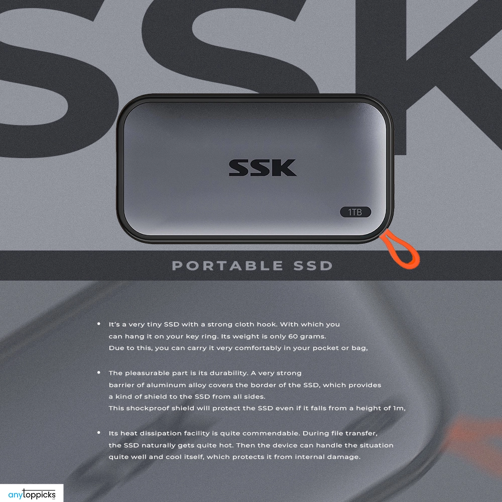 SSK External SSD for PC